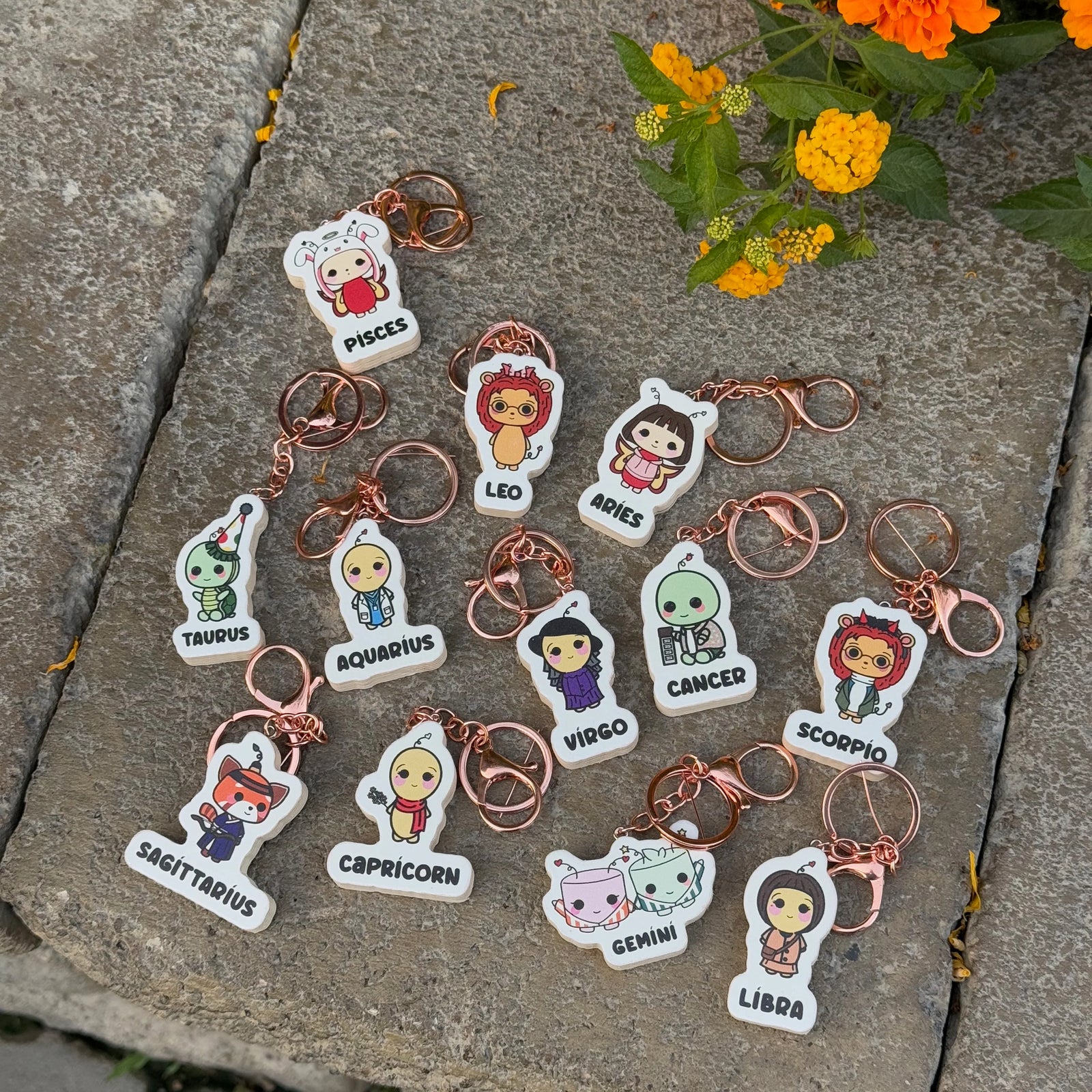 K-Drama Zodiac Keychain Collection — DREEMIE SHOP