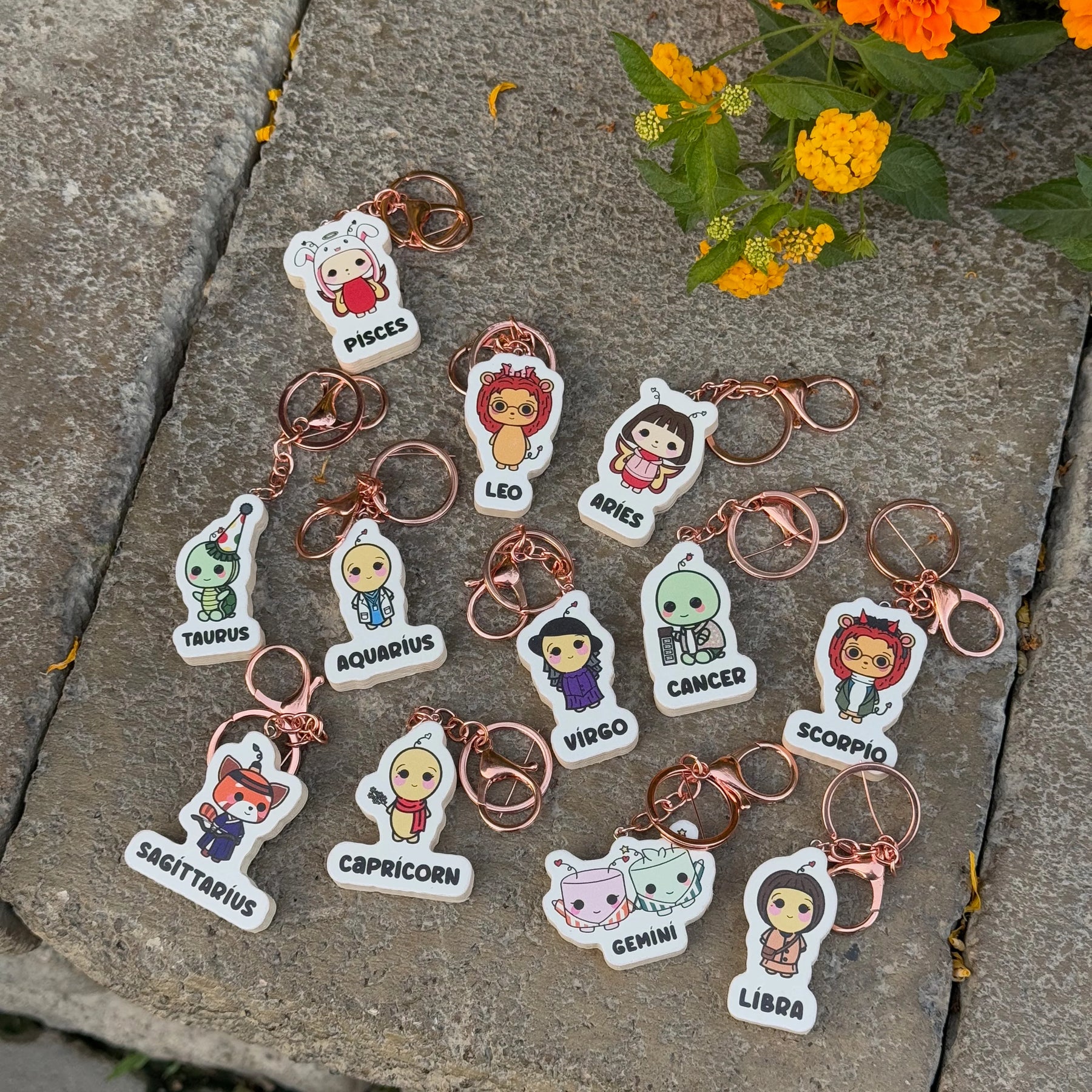 K-Drama Zodiac Keychain Collection — DREEMIE SHOP