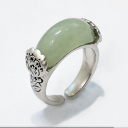 Gemstone Single Band Ring — LEESLE