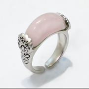 Gemstone Single Band Ring — LEESLE