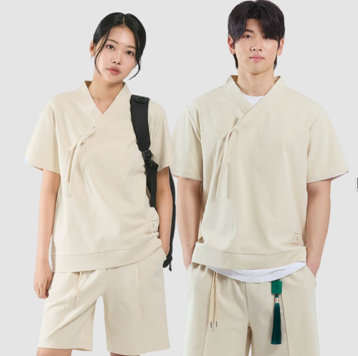 Hanbok Short-Sleeve T-Shirt - LEESLE