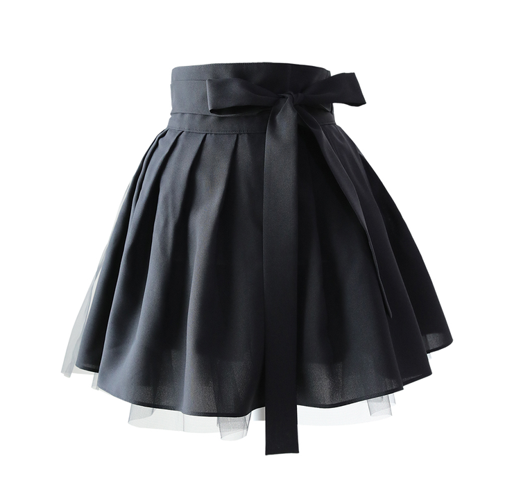 Mini Tulle Wrap Skirt - LEESLE