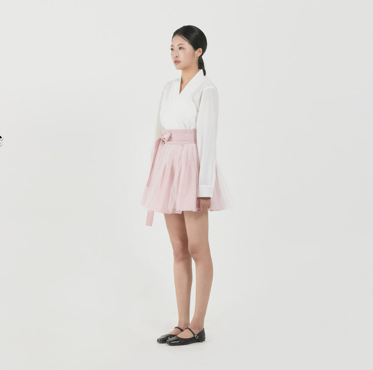 Mini Tulle Wrap Skirt - LEESLE