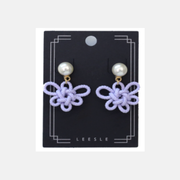Pearl Knot Earrings — LEESLE