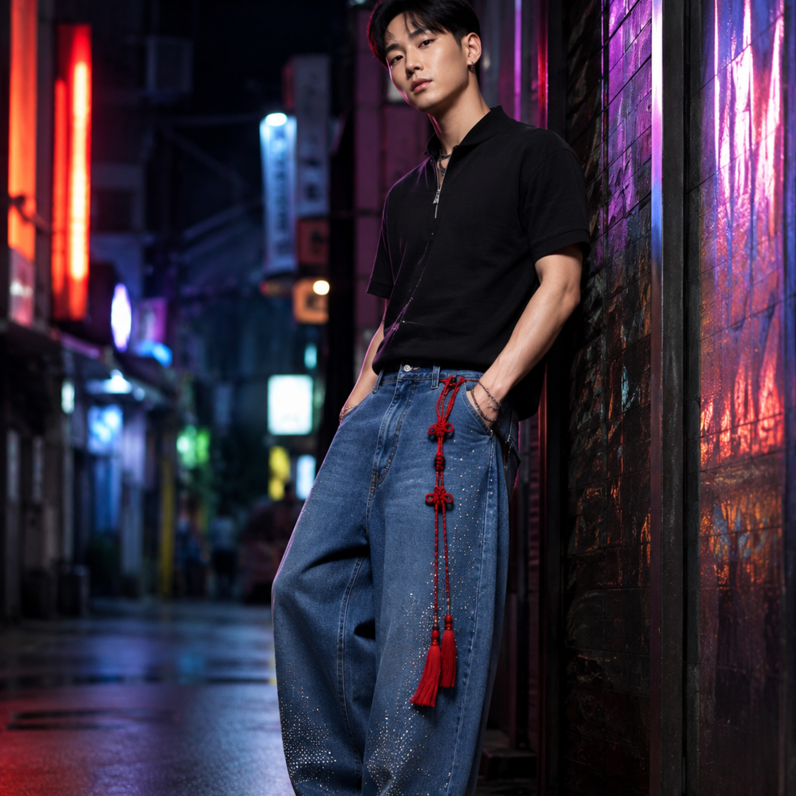 SULTI Waist Belt — Korean-Inspired Tassel Belt