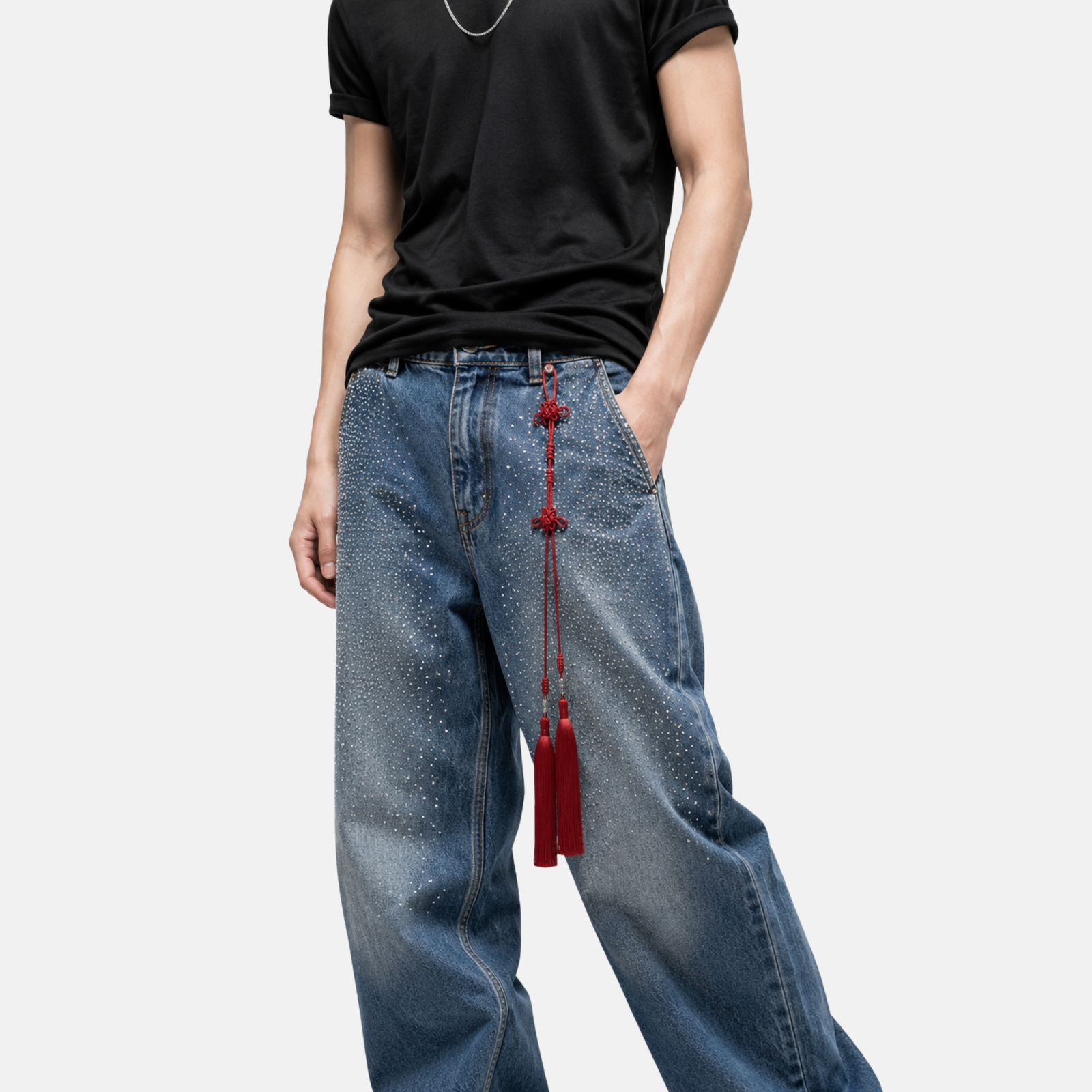 SULTI Waist Belt — Korean-Inspired Tassel Belt